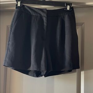 Gibson Latimer Black High-Waist Dress Shorts